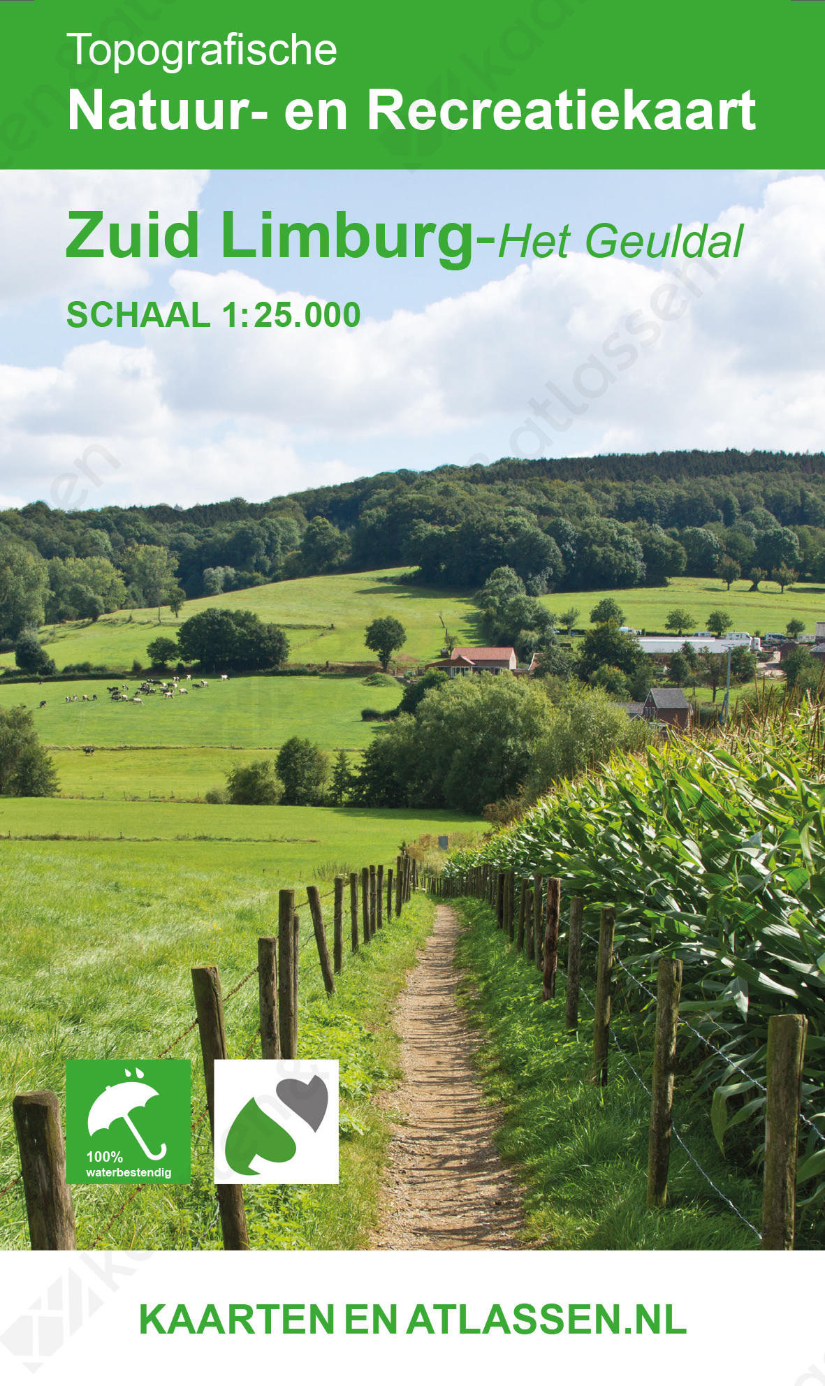 Kaart Zuid Limburg - Het Geuldal Kaart Zuid Limburg - Het Geuldal