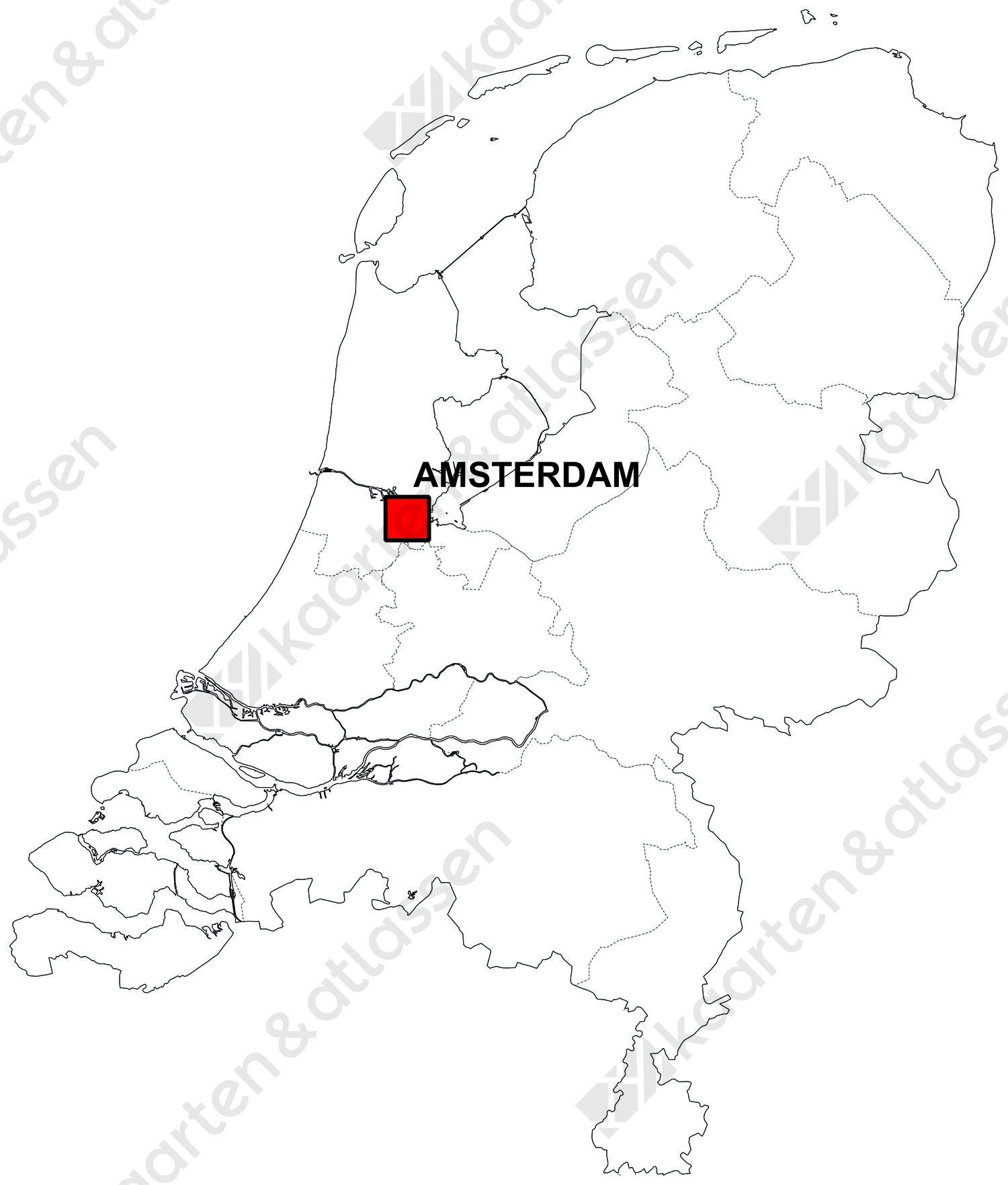 Gratis digitale kaart Nederland Gratis digitale kaart Nederland