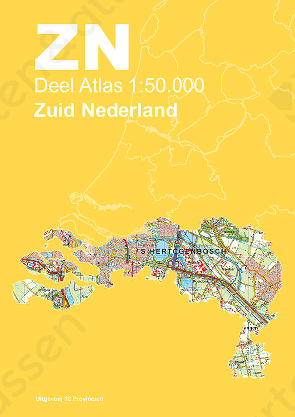 Topografische Atlas Zuid-Nederland Topografische Atlas Zuid-Nederland