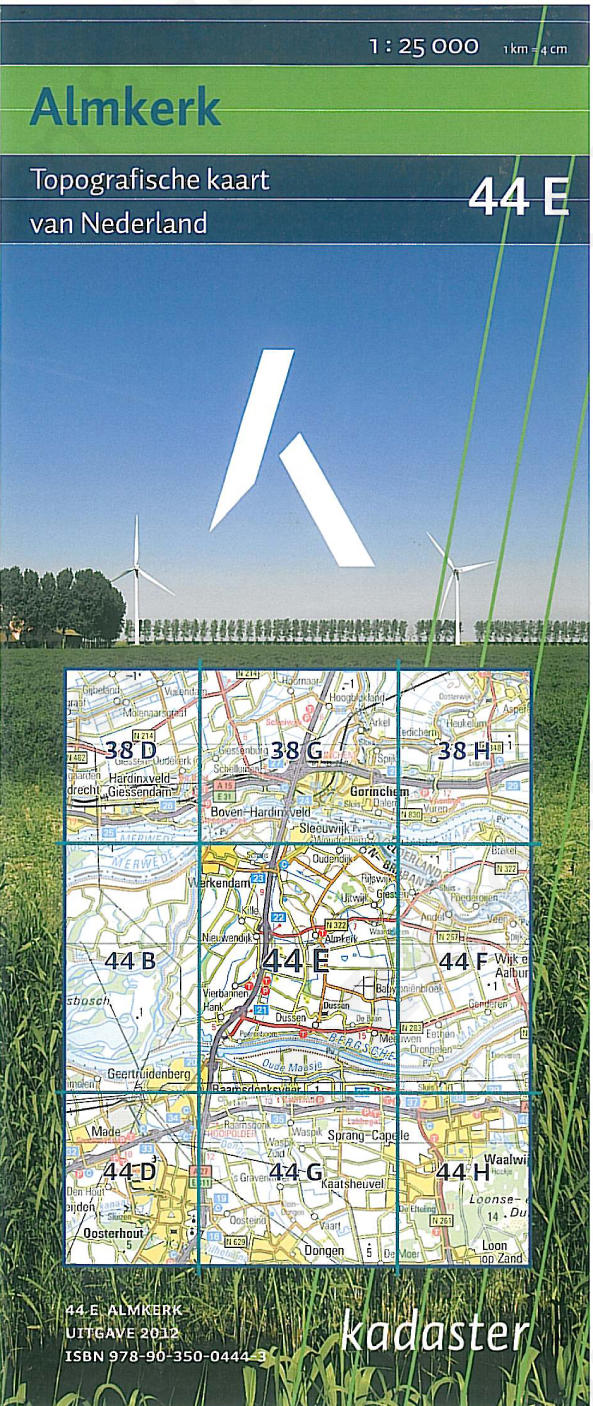 Digitale Topografische Kaart 44E Almkerk