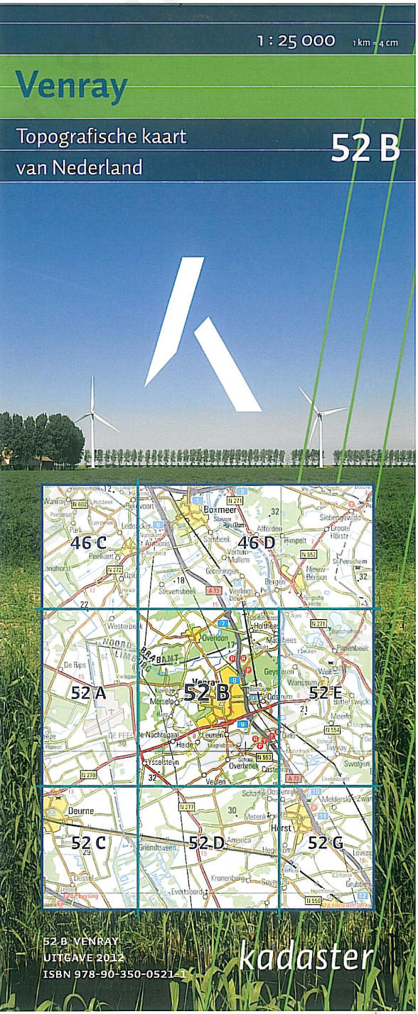 Digitale Topografische Kaart 52B Venray