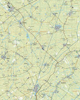 Topografische Kaart 10F Mantgum