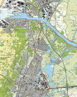 Topografische Kaart 25A IJmuiden