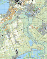 Topografische Kaart 31B Uithoorn