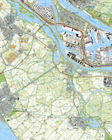 Topografische Kaart 37D Brielle