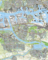 Topografische Kaart 37G Hoogvliet