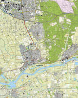 Digitale Topografische Kaart 39F Wageningen