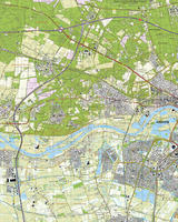 Digitale Topografische Kaart 40A Oosterbeek