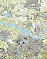 Digitale Topografische Kaart 40C Nijmegen