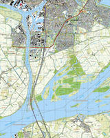 Digitale Topografische Kaart 44A Dordrecht
