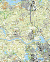 Topografische Kaart 45A Hedel