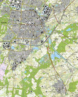 Digitale Topografische Kaart 50F Tilburg