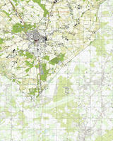 Digitale Topografische Kaart 50G Baarle-Nassau