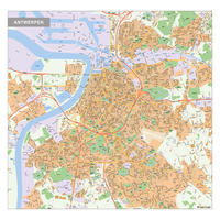 Kaart Antwerpen