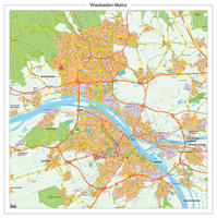 Digitale kaart Wiesbaden-Mainz 177