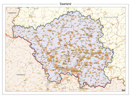 Digitale Kaart Saarland 119