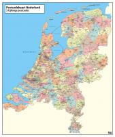 Digitale 3 ppc kaart Nederland