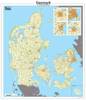Digitale Postcodekaart Denemarken