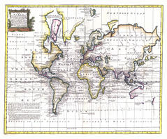 Digitale Wereldkaart Bowen