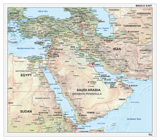 Midden Oosten natuurkundig 1311