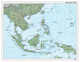 Digitale Zuidoost Azië natuurkundig 1309