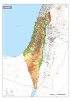 Natuurkundige kaart Israël