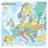 Postcodekaart Europa
