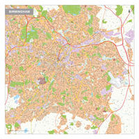 Digitale kaart Birmingham 470