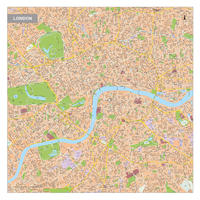Digitale kaart Londen 482