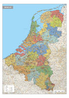 Digitale Benelux Kaart Staatkundig