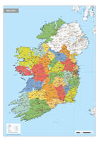 Staatkundige kaart Ierland