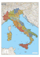 Digitale Italië Kaart Staatkundig