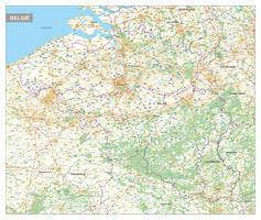 Digitale wegenkaart België