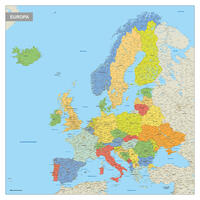 Europa staatkundige wegenkaart