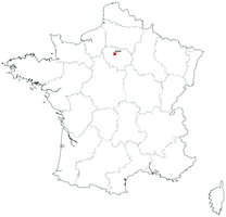 Gratis digitale kaart Frankrijk