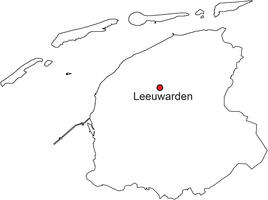 Gratis digitale kaart Friesland