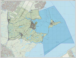 Digitale kaart Waterland 1214