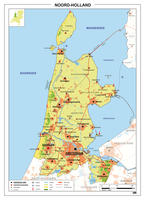 Kaart Noord-Holland 