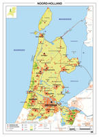 Kaart Noord-Holland 