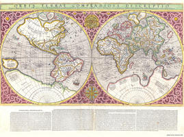 Wereldkaart Rumold Mercator 