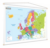 Europakaart Schoolkaart