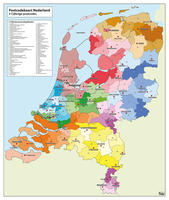 Postcodekaart Nederland