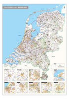 Digitale 2- en 4-cijferige Postcodekaart Nederland