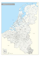 Gemeentekaart Benelux