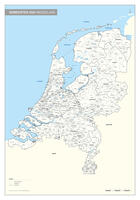 Gemeentekaart Nederland Eenvoudig
