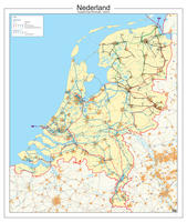 Digitale Kaart Nederland Hoogspanningslijnen