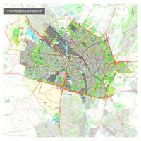 Digitale Postcodekaart Utrecht