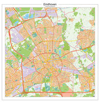 Digitale Postcodekaart Eindhoven 