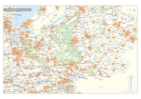 Gelderland Digitale Provinciekaart Staatkundig