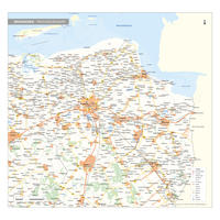 Groningen Digitale Provinciekaart Staatkundig
